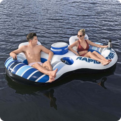 Úszógyűrű dupla matrac Rapid Rider Bestway 43113