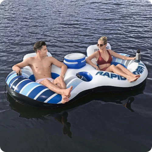 Úszógyűrű dupla matrac Rapid Rider Bestway 43113