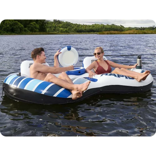 Úszógyűrű dupla matrac Rapid Rider Bestway 43113