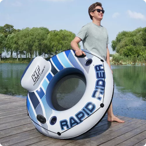 Rapid Rider úszógyűrű átmérője 135 cm 2 fogantyú Bestway 43116