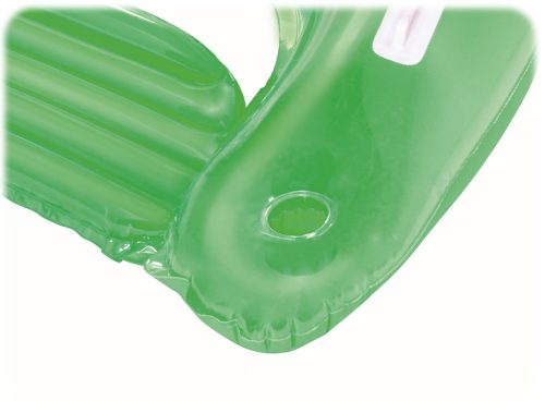 Úszószék fogantyúkkal és pohártartókkal 152 x 99 cm Bestway 43118 zöld