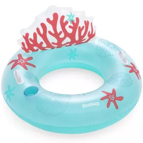   Úszógyűrű háttámlával Coral Bliss 107 x 113 cm Bestway 43730