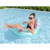 Úszógyűrű háttámlával Coral Bliss 107 x 113 cm Bestway 43730