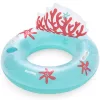 Úszógyűrű háttámlával Coral Bliss 107 x 113 cm Bestway 43730