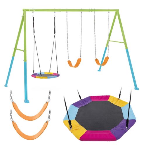 Intex 44133 hármas hinta játszótéri gólyafészek