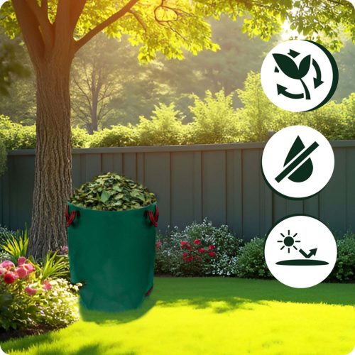 Kerti kosár levelekhez 272 l Plonos PL-524 zöld