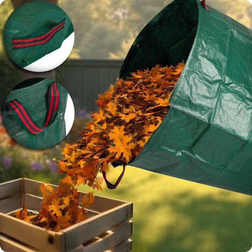 Kerti kosár levelekhez 272 l Plonos PL-524 zöld