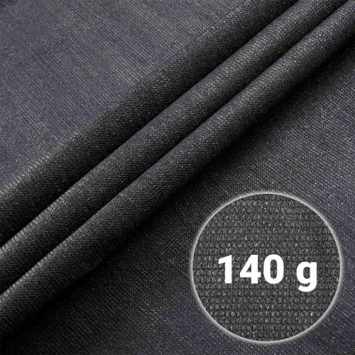 Ernyőháló 1,2x25m 140g/m2 + 50 bilincs szürke