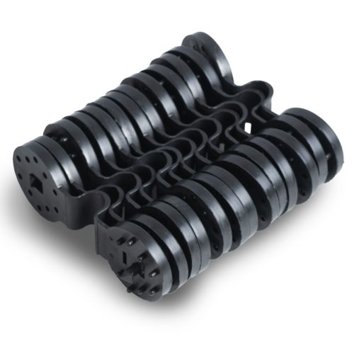 Ernyőháló 1,2x25m 140g/m2 + 50 bilincs szürke