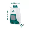 Akkumulátoros permetező, 18L - Plonos PL-601 