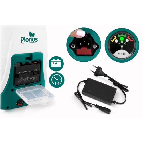 Akkumulátoros permetező kocsival,18L - Plonos PL-601 