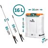 Akkumulátoros permetező 16L - Plonos PL-602 