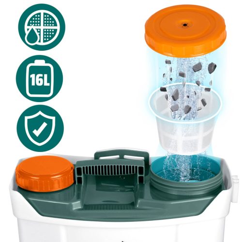 Akkumulátoros permetező 16L - Plonos PL-602 