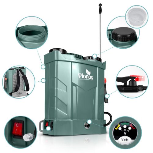 Akkumulátoros permetező - Plonos PL-602 