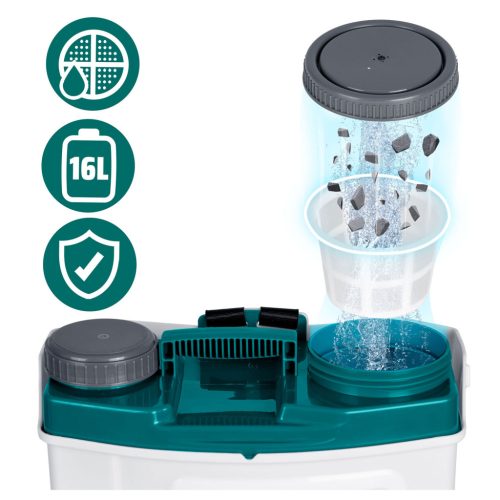 Akkumulátoros permetező, 16L - Plonos PL-603 