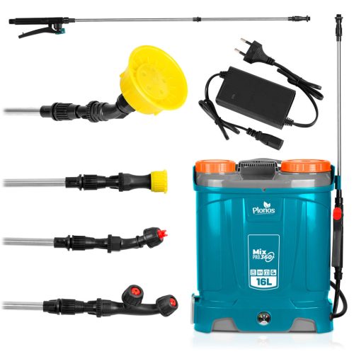 Plonos PL-604 akkumulátoros permetezőgép keverővel