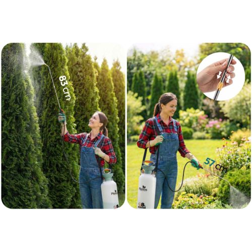 Kézi szórópisztoly 8l Plonos PL-606