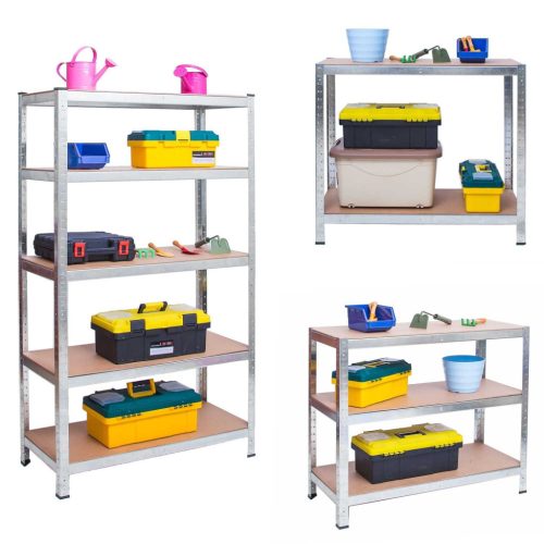 Fém tárolópolc 150 x 75 x 30 cm Humberg 4840