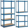 Fém tárolópolc 180 x 90 x 40 cm Humberg 4848