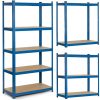Fém tárolópolc 180 x 90 x 40 cm Humberg 4848