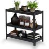 Fém raktári polc 180 x 90 x 40 cm Humberg HR-851 fekete