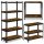 Fém raktári polc 180 x 90 x 40 cm Humberg HR-852 fekete