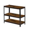 Fém raktári polc 180 x 90 x 40 cm Humberg HR-852 fekete