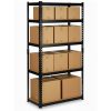 Fém tárolóállvány 183 x 90 x 40 cm Humberg HR-853 fekete
