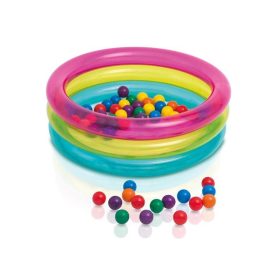 Felfújható járóka labdákkal 86 x 25 cm INTEX 48674