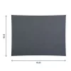 Téglalap alakú napernyő vitorla 3x4m Plonos PL-885 szürke