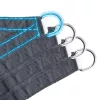 Téglalap alakú napernyő vitorla 3x4m Plonos PL-885 szürke