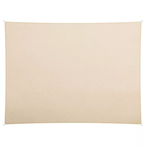 Téglalap alakú napernyő vitorla 3x4m Plonos PL-885 bézs