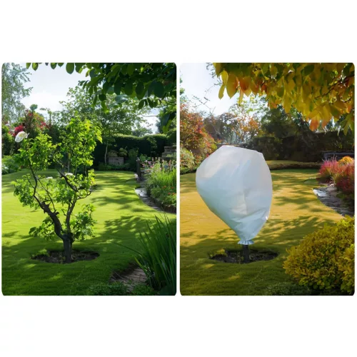 Kerti nem szőtt agrotextil 50 g/m2 , 1000 cm x 160 cm , fehér - Plonos  