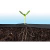 Kerti agrotextília 1,6 m x 100 m 90 g/m2 + 100 Plonos gombostű - fekete