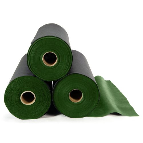 Kerti agrotextília 1,6 m x 50 m 90 g/m2 + 100 Plonos gombostű - fekete és zöld