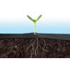 Kerti agrotextil 1,6 m x 50 m 90 g/m2 + 50 Plonos gombostű - fekete