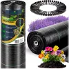Kerti agrotextília 1,6 m x 100 m 90 g/m2 + 100 Plonos gombostű - fekete