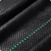 Kerti agrotextília 1,6 m x 100 m 90 g/m2 + 100 Plonos gombostű - fekete