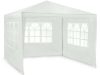 Kerti pavilon 3 fal 3 x 3 m fehér Plonos