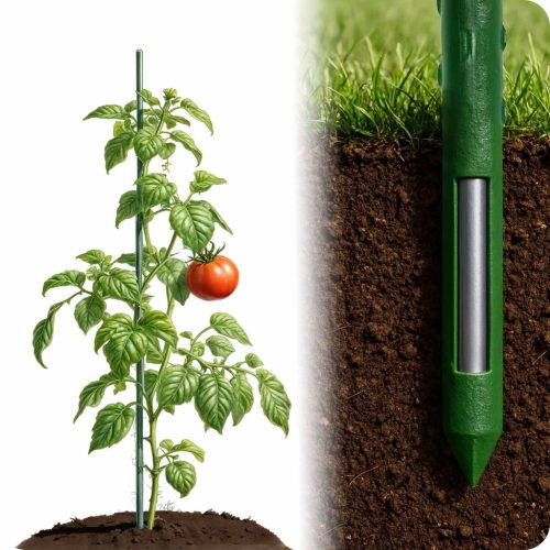 Növénykarók 120 cm Plonos PL-940 zöld 10db