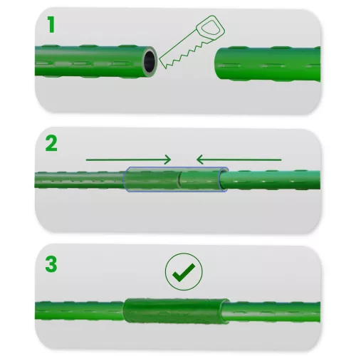 Növénykarók 120 cm Plonos PL-940 zöld 10db