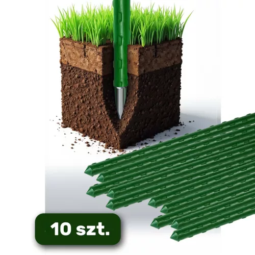 Növénykarók 150 cm Plonos PL-940 zöld 10db