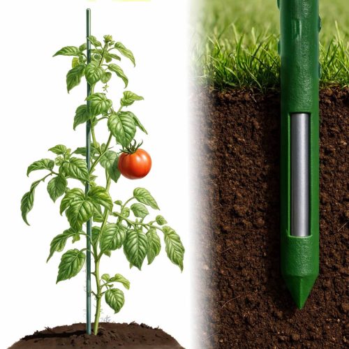 Növénykarók 150 cm Plonos PL-940 zöld 10db