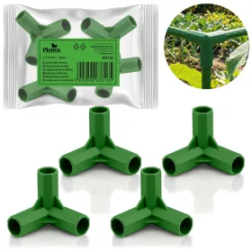   11 mm-es típusú 3 pólusú csatlakozók paradicsomnövényekhez Plonos PL-941 zöld 4 db