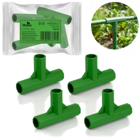   11 mm-es típusú 3 pólusú csatlakozók paradicsomnövényekhez Plonos PL-941 zöld 4 db
