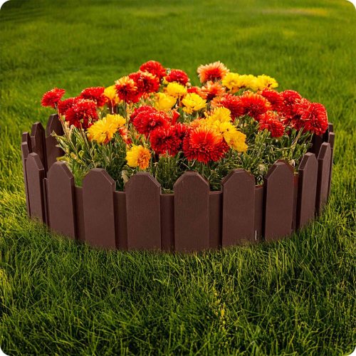 Plonos kerti szegély 240 cm PL-960 barna