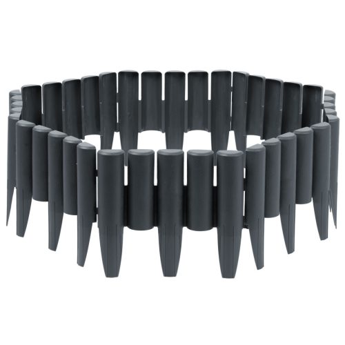Plonos kerti szegély 220 cm PL-961 szürke