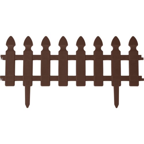 Plonos kerti szegély 240 cm PL-963 barna