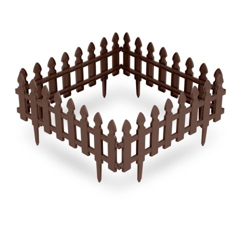 Plonos kerti szegély 240 cm PL-963 barna