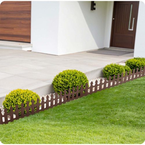 Plonos kerti szegély 240 cm PL-963 barna